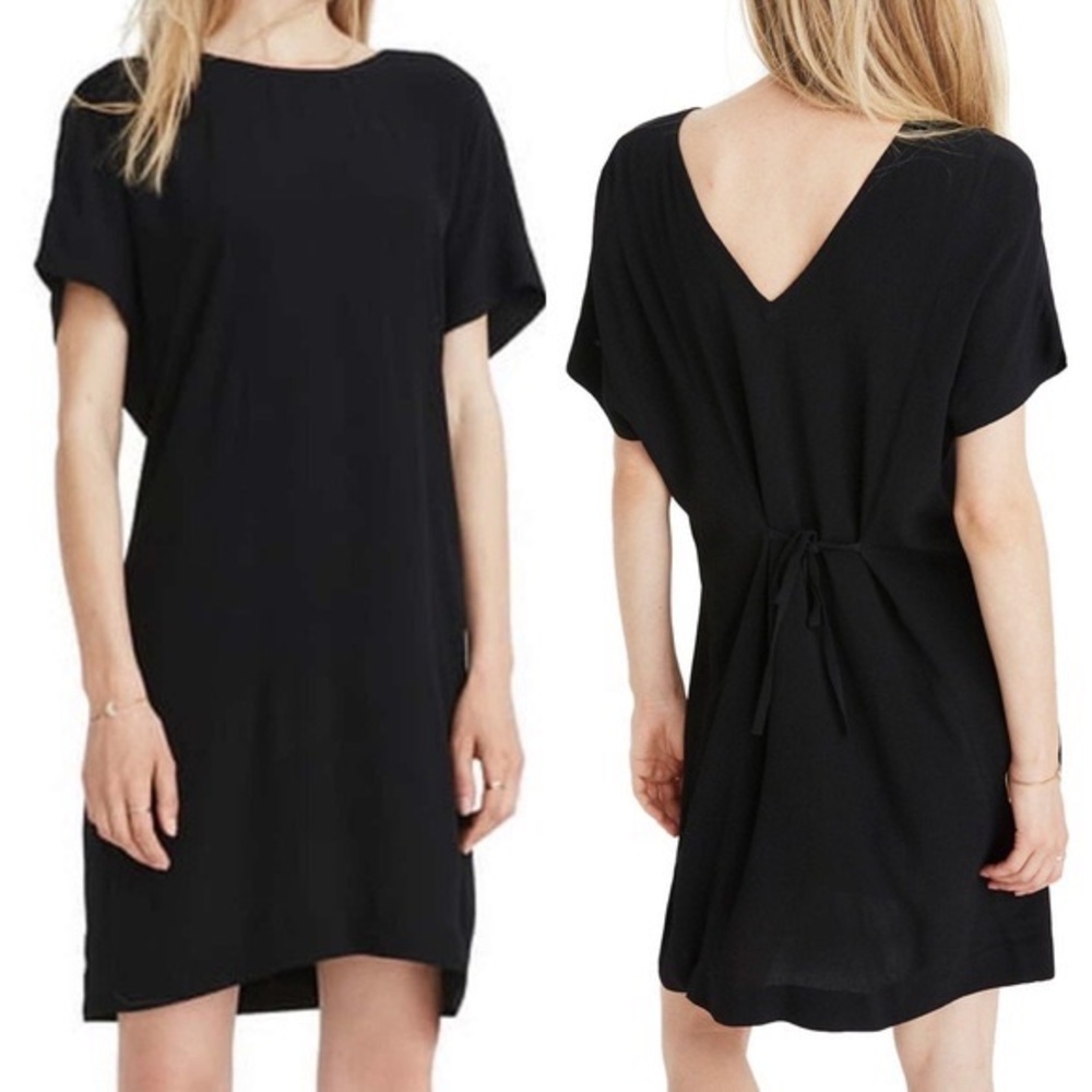 NEW MADEWELL, Downtown Tie Back Dress, S